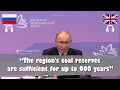 Download Lagu Putin on the Future of Energy in Russia’s Far East | Ahead of Eastern Economic Forum | RU-EN