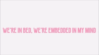 hey violet unholy lyric video 