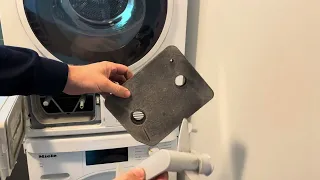 Replace Lint Filter Miele T1 Dryer