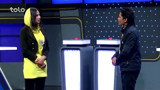 تمثیل کردن عالیه اشتراک کننده برنامه رو در رو با قسیم ابراهیمی رودررو RoDarRo 