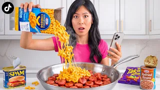 I Tested the CRAZIEST TikTok Struggle Meals! 🥴