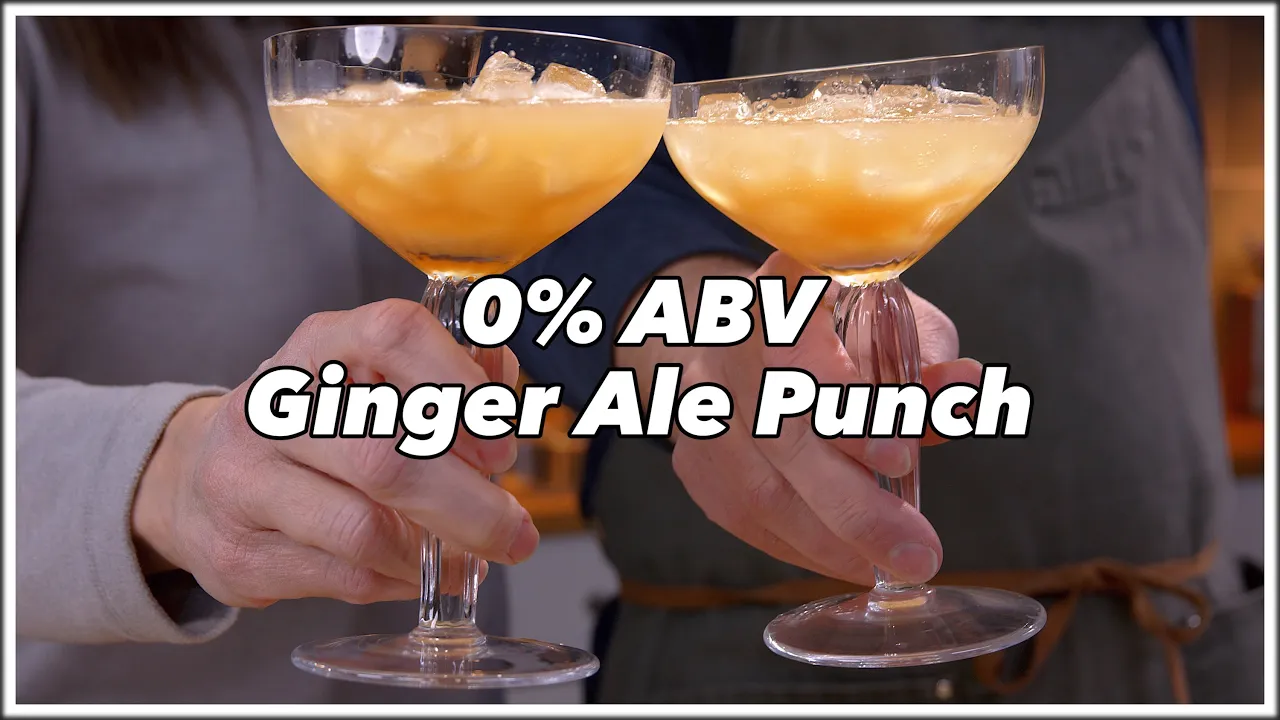 Ginger Ale Punch 0% ABV  - Cocktails After Dark