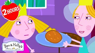 🍰 ¡El Desastre de Pasteles de la Reina! 🧁 | Ben y Holly | Dibujos para Niños
