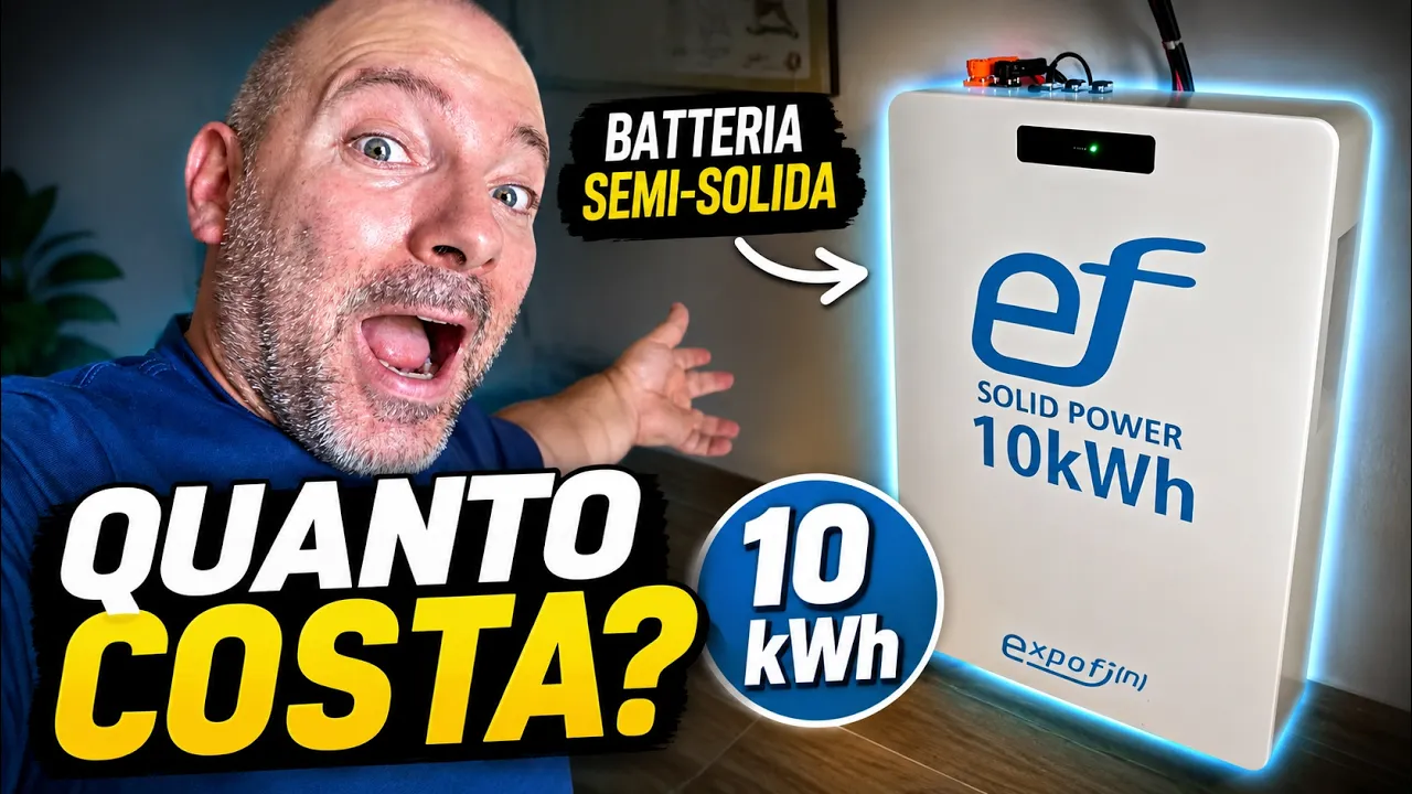 Fotovoltaico domestico e batterie semisolide: tre impianti a confronto