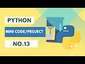Python Mini No 13 Coffee Machine