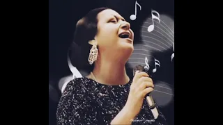 أم كلثوم           والمساء الذي تهادى إلينا     هذه ليلتي  دندنها