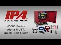 Series Alpha MUTT Training and Quick Start Guide