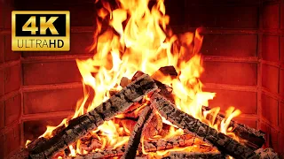 🔥 ASMR Fireplace 4K | Soft Crackling Fire Sounds for Meditation & Sleep. Fireplace Burning Ambience.