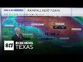 Temperatures to drop in North Texas as weather pattern shifts rain chances increase by Friday