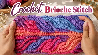 Crochet Easy Brioche Stitch