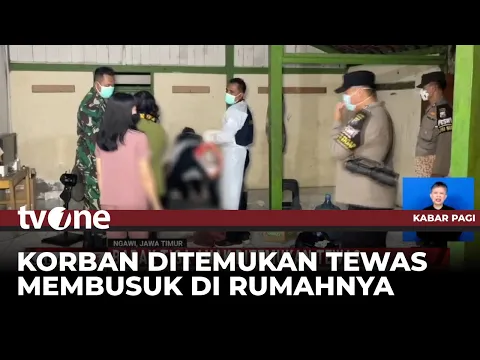 Bapak Tiga Anak di Ngawi Ditemukan Tewas Mengenaskan