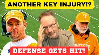 TN SUFFERS ANOTHER INJURY Tennessee Football SEC football VOLS FOOTBALL BIG 10