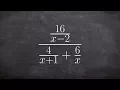 Simplifying complex fractions