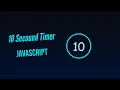 Create simple 10 sec countdown timer in download timer