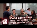 Download Lagu Homeless woman seeks a meal at a restaurant l WWYD