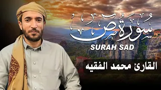 سورة ص كاملة مكتوبة للقارئ الشيخ محمد الفقيه تلاوة خاشعة ومؤثرة 