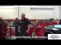 Denny Menholt Toyota service with master technicians