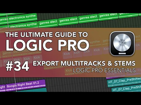 Download MP3 Logic Pro #34 - Export Multitracks and Stems