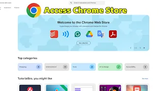 How To Access Chrome Web Store on Google Chrome Browser 2025