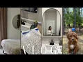 VLOG BLACK MOMS CAN T SLACK New puppy Guest bathroom update more