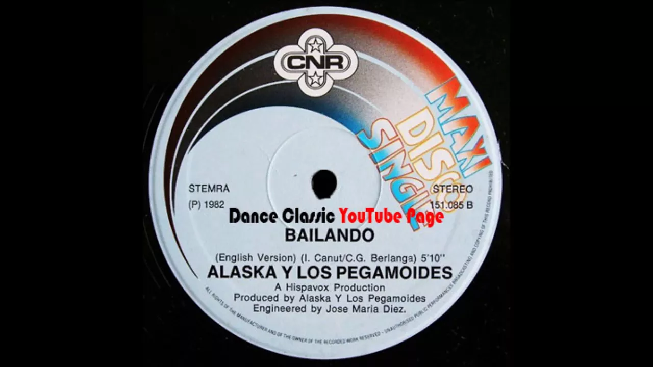 Alaska Y Los Pegamoides - Bailando (EngIish Version) (Extended Mix)