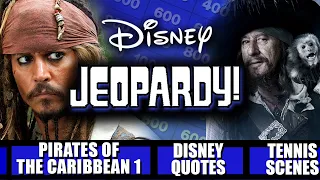 Disney Jeopardy • Test Your Knowledge • 26 Clue Trivia Game