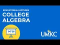College Algebra - Lecture 28