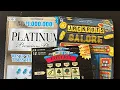 Georgia lottery ticket mix Platinum Jackpots Galore and Loteria