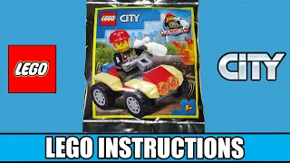 LEGO Instructions | LEGO City | 952009 | Fireman With Quad Bike (LEGO Magazine)