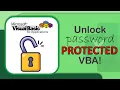 Remove VBA Password How to unlock Protected Excel VBA Project and Macro codes without password