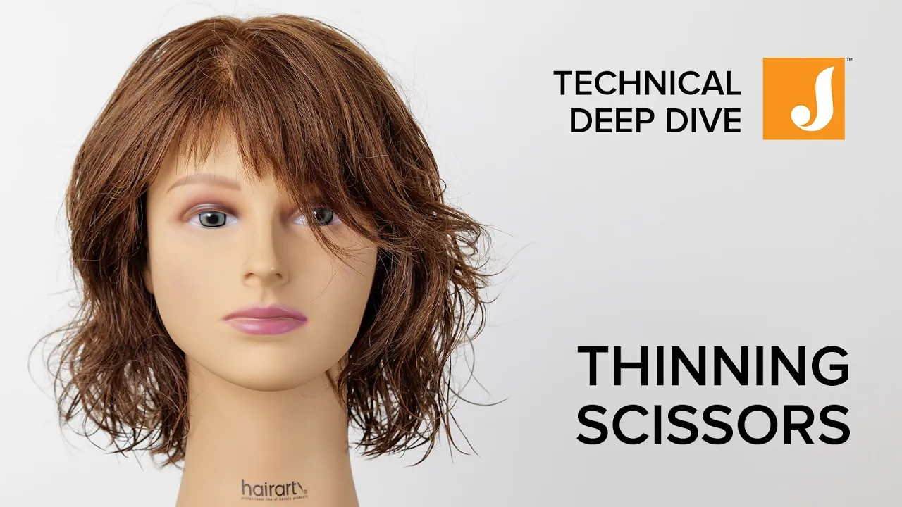 Thinning and Texturizing Hair with Thinning Scissors - A Technical Deep Dive