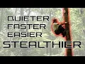 Easiest Way to Climb a Tree for Saddle Hunting The BANDIT Stealth Climber TUTORIAL