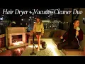 Download Lagu Relaxing time with HAIR DRYER and VACUUM Cleaner - White Noise
