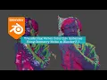 LIVENODING Using Geometry Nodes to Transfer Vertex Color Into Instances