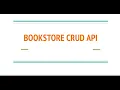Book API CRUD operation GET POST DELETE PATCH mongoose
