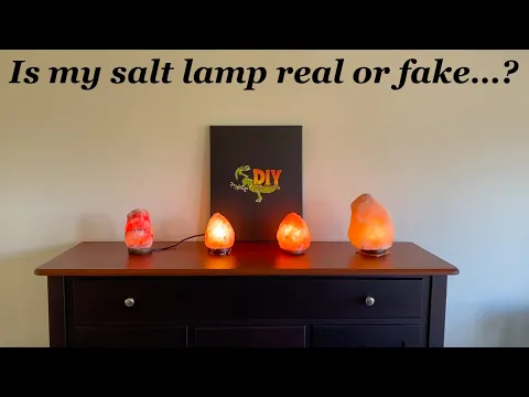 Download MP3 How to tell if salt lamp is Real or Fake