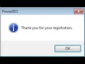 POWER ISO DOWNLOAD REGISTER for FREE