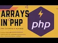 Arrays In PHP Index Array Associative Array Multi Dimensional Array PHP Tutorials in Hindi