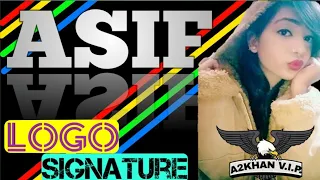 asif ep 20 asif name whatsapp status video 3d name asif status logo art a2khanvip