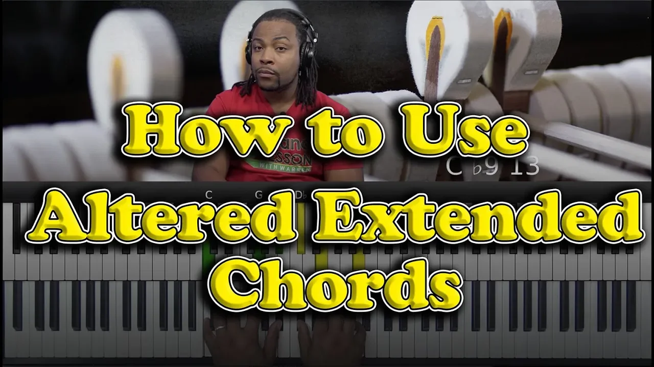 How To Use Altered Extended Chords