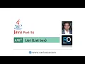 Java Part-54 AWT List List box Demo Gujarati