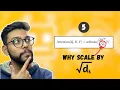 Why Scaling by the Square Root of Dimensions Matters in Attention Transformers in Deep Learning