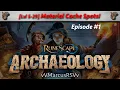 Level 5 - 29 Archaeology Material Cache Spots Resource only dig spots Runescape