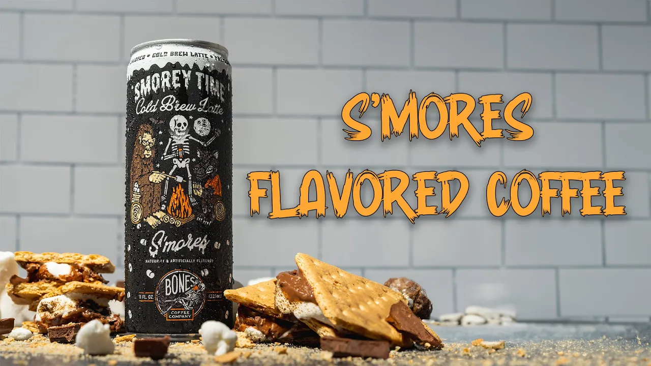 Bones Coffee Company — Bones Coffee Company - Smokey Time Cold Brew Latte (YouTube video ad)