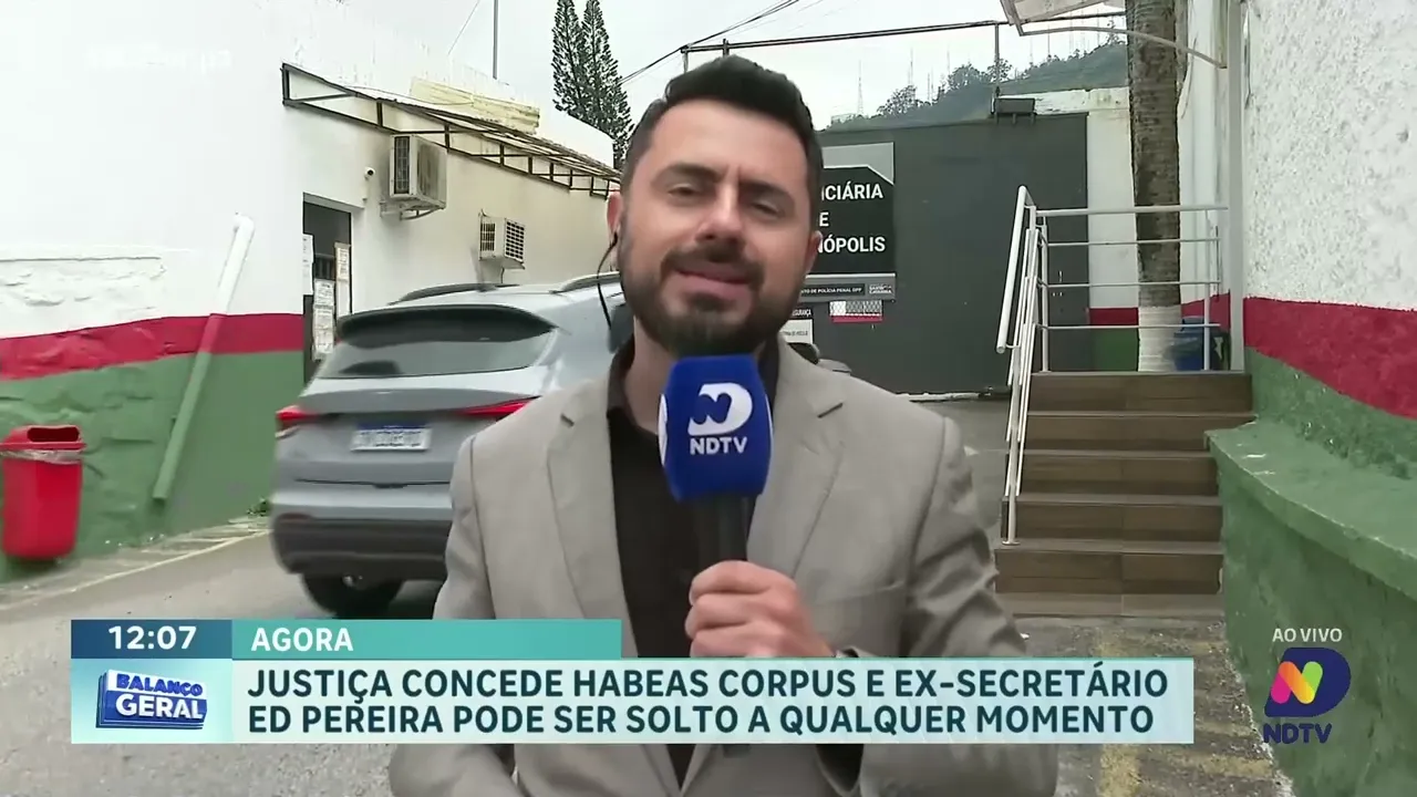 Ex-secretário de Cultura Ed Pereira pode ser solto a qualquer momento