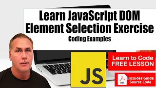 Coding Challenge Learn JavaScript DOM Lesson 3 Element Selection exercise how to select page element