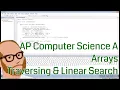 Computer Science AP - Arrays
