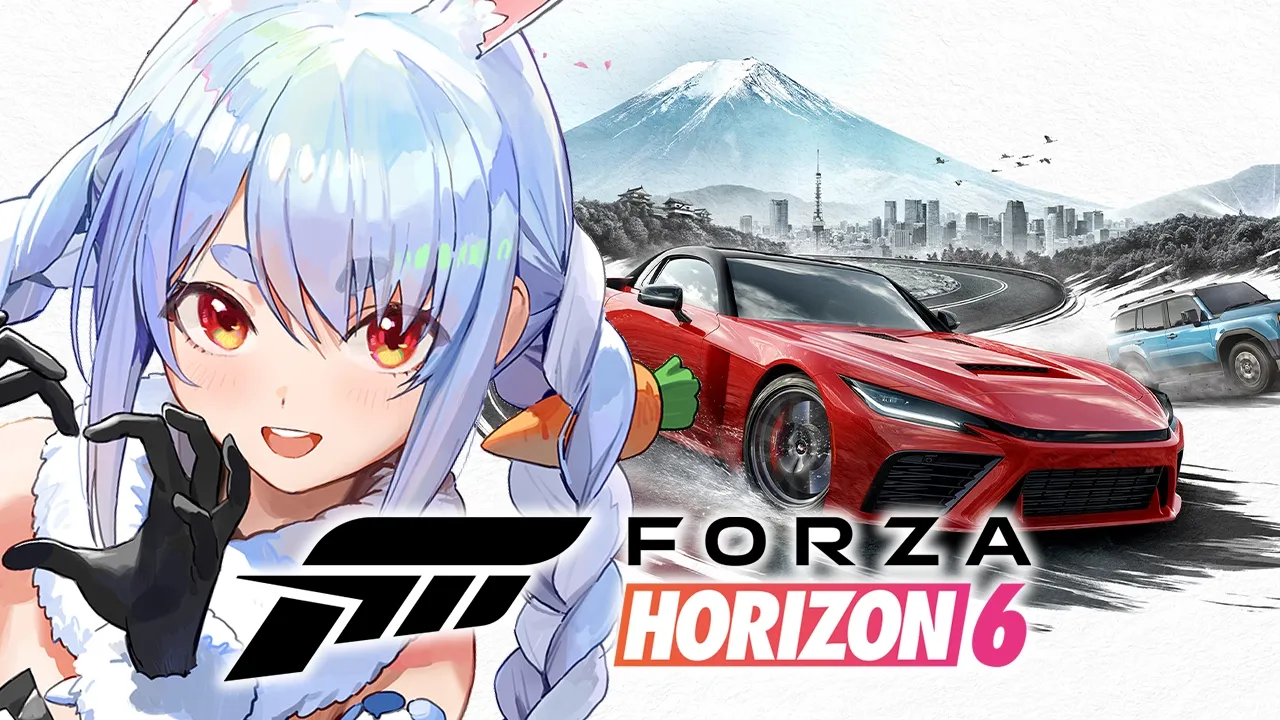 【Forza Horizon 6】初プレイ！日本をドライブするぞおおおおおおおおおおおおおおおおおおおおおおおおおおおお！！！ぺこ！【ホロライブ/兎田ぺこら】