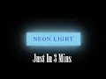 Neon Light on Hover in Just 3 Mins Using HTML CSS Only