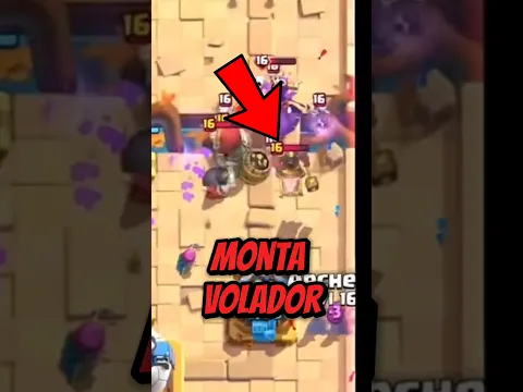 EL MONTA PUERCOS QUE VUELA 🙀 #clashroyale